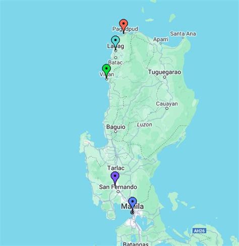ilocos norte google map|Map of Pagudpud and Ilocos .